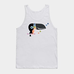 Rainbow Toucan Tank Top